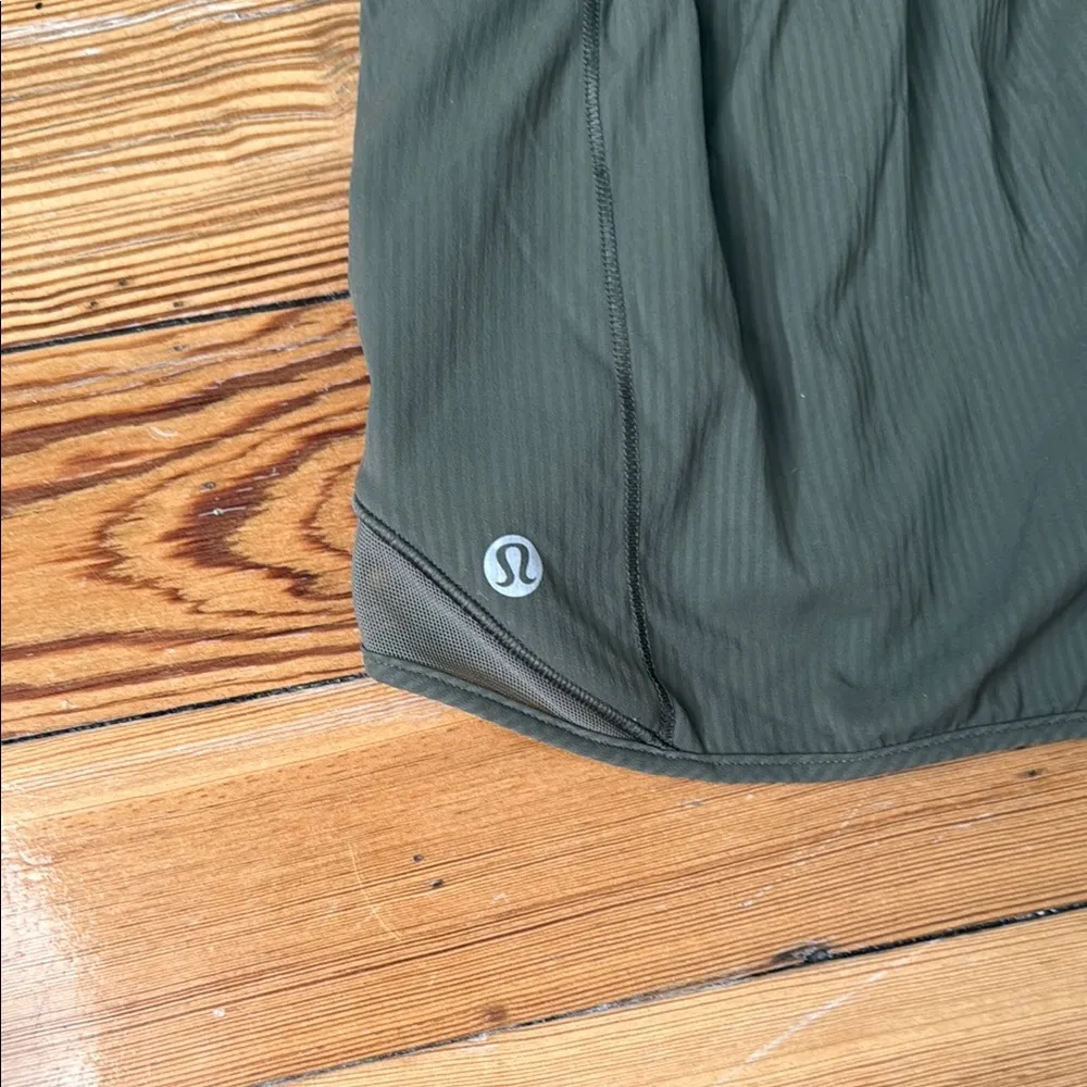 Lululemon Athletica Green Athletic Shorts with Elastic Waistband - Image 10
