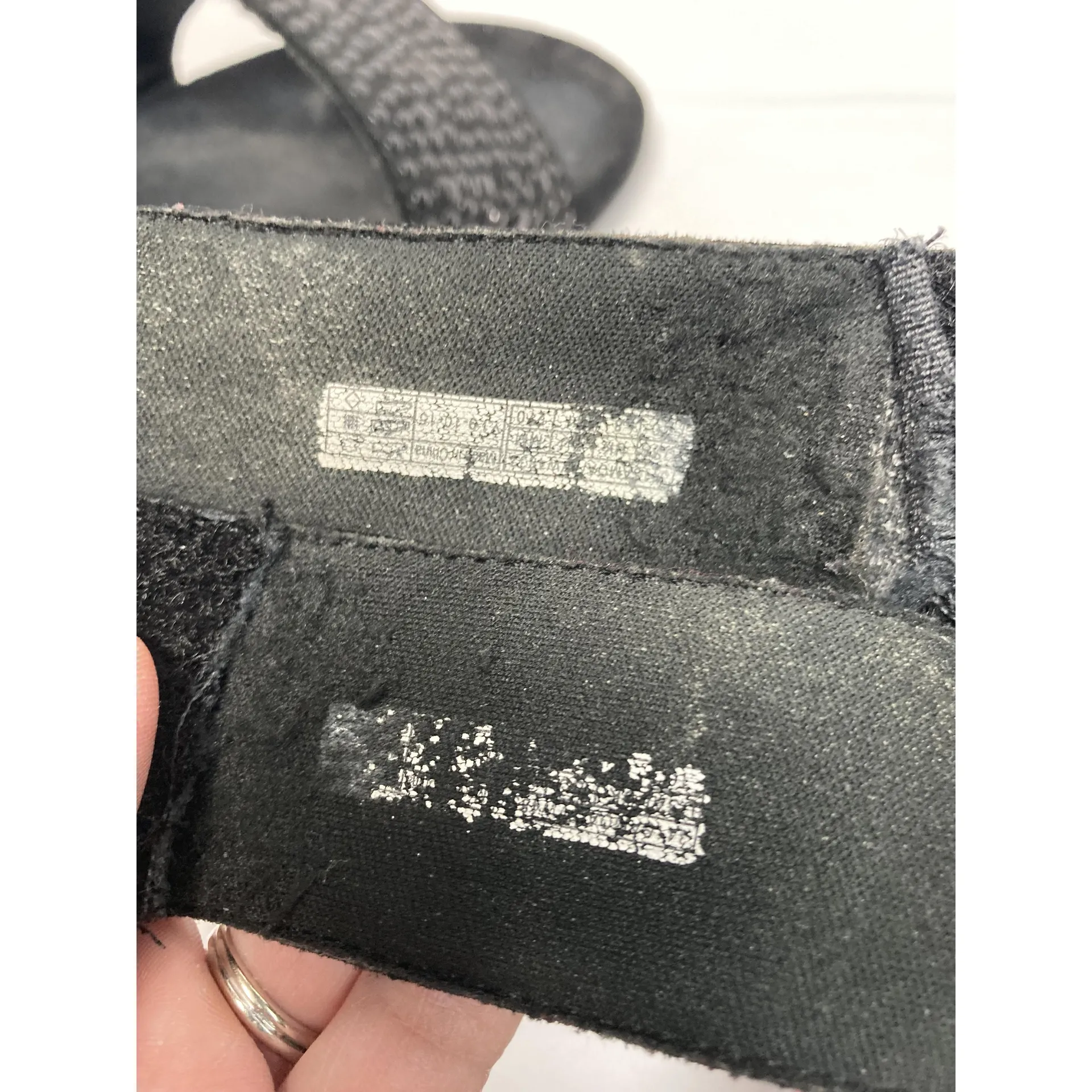 Vionic  Black‎ Double Strap Rhinestones Slide Sandals Sandals US 8.5(?) - Image 12