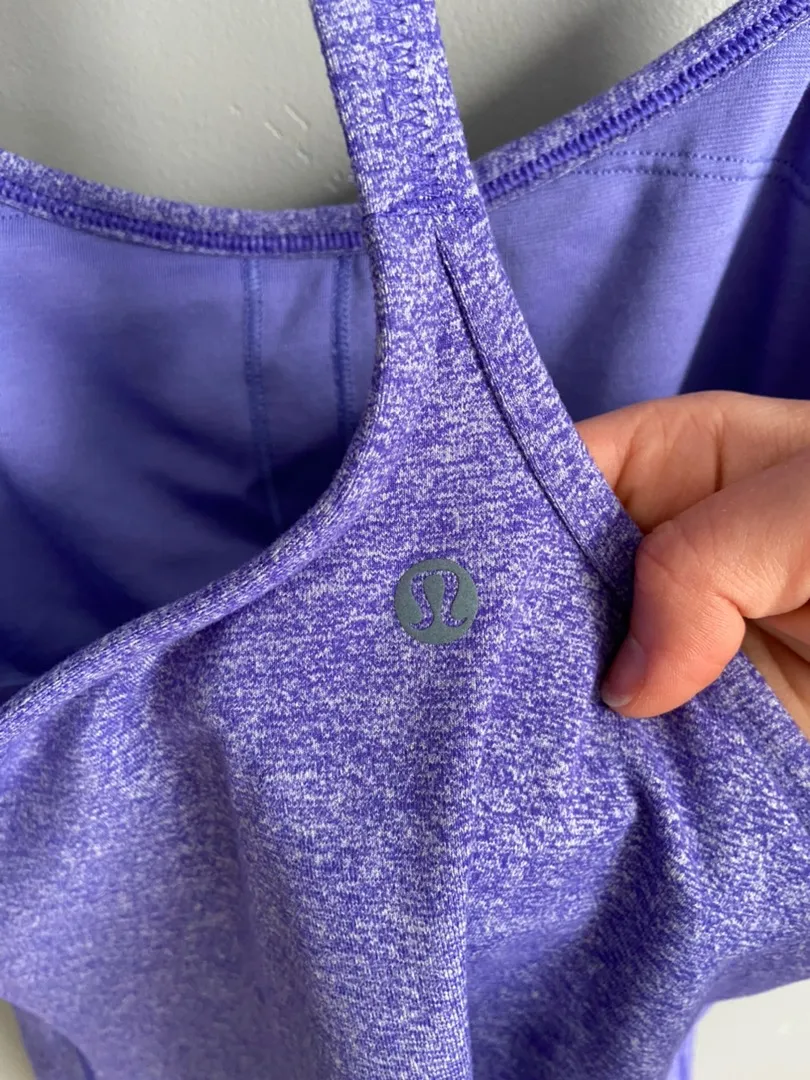 Lululemon Purple  Athletic Tank Top - Image 3