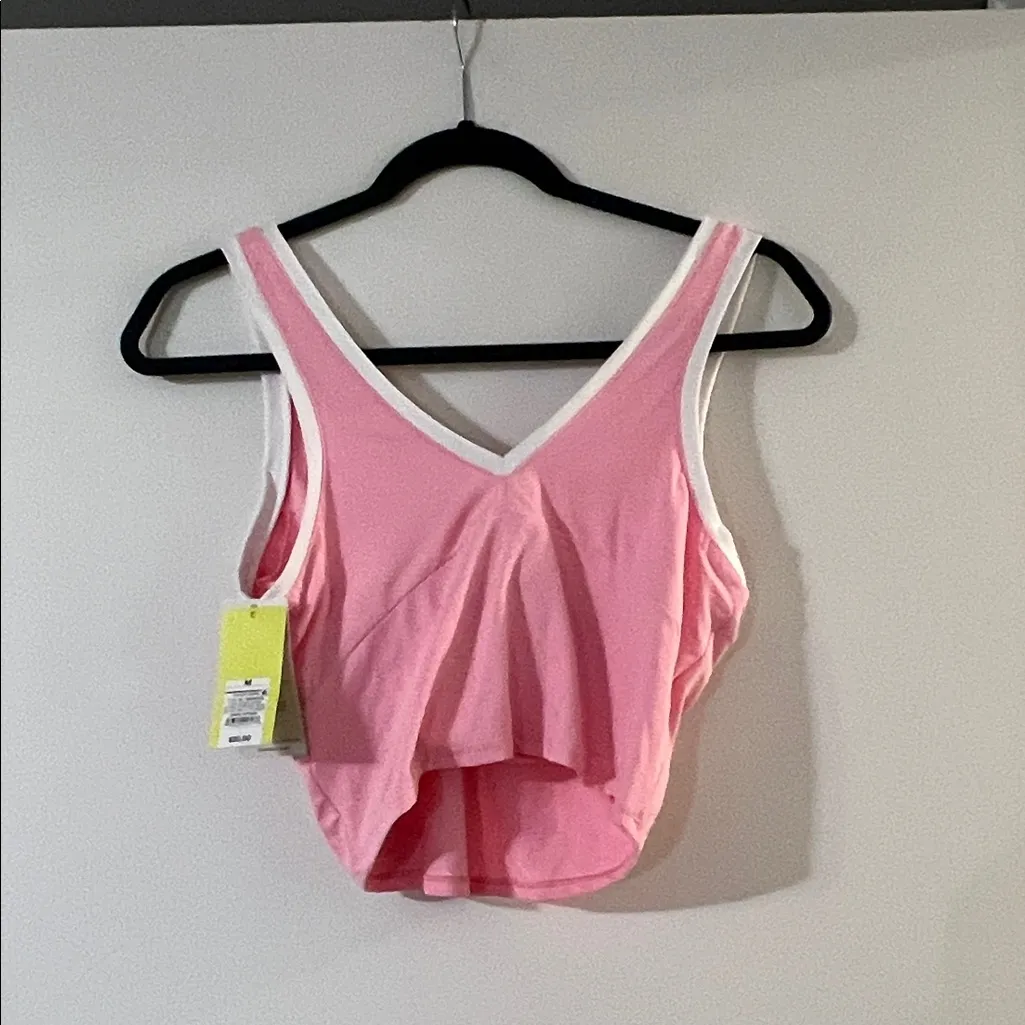 All in Motion Pink and White Bra - Image 4