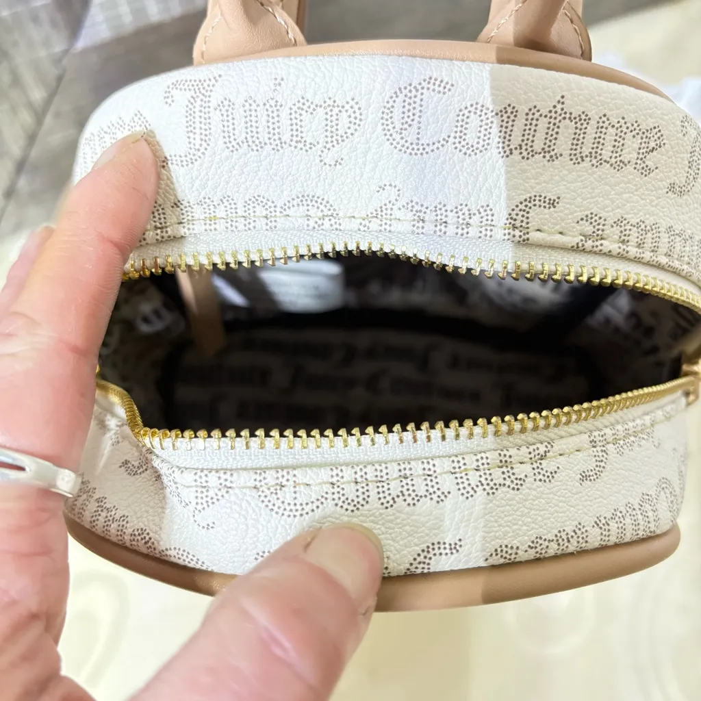 Juicy Couture pecan white and tan mini backpack - Image 15
