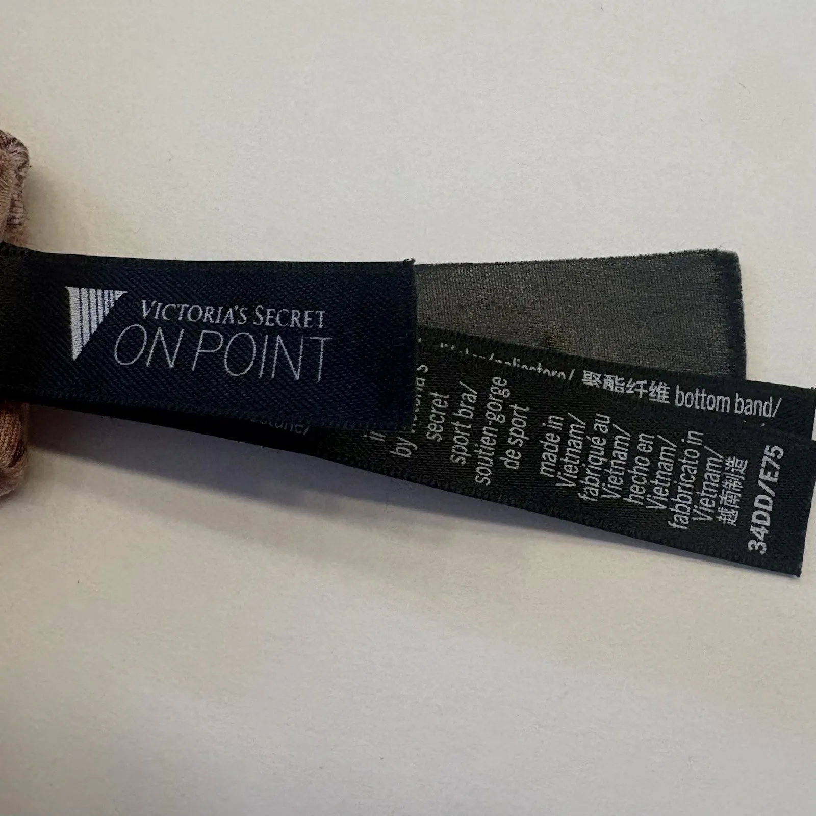 Victorias Secret Sweat On Point Incredible Sports Bra 34DD Max Support Snakeskin - Image 7