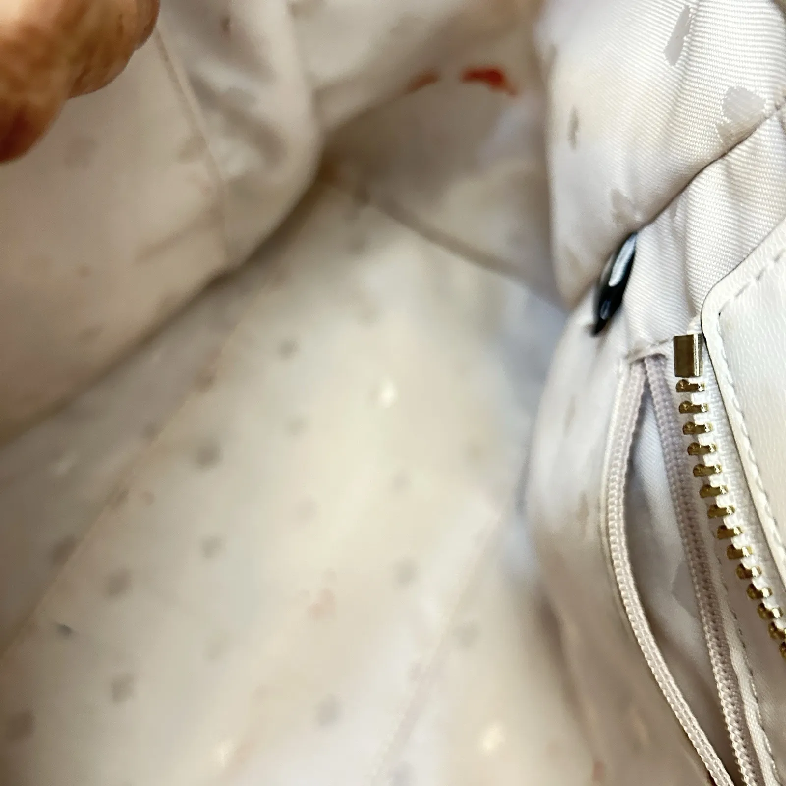 KATE SPADE NEW‎ YORK KRISTI PARK POSIES CREAM MULT PRINT SATCHEL KA700 - Image 8