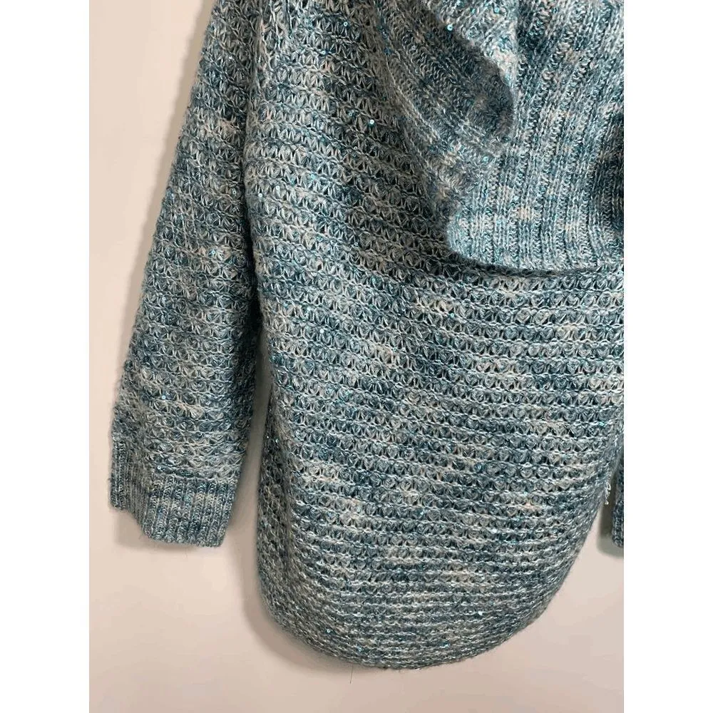 Chico's  Heavy Knit Cowl Neck Sweater - Image 5