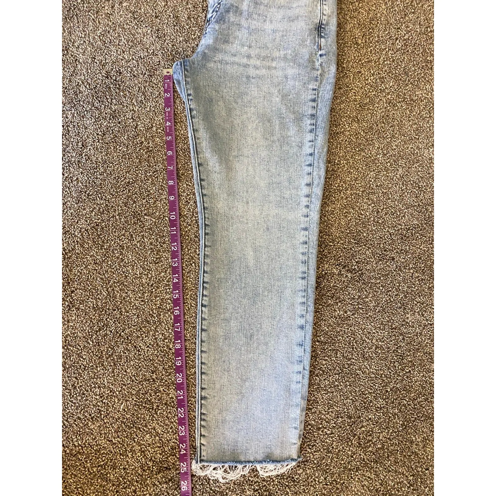 Banana Republic Washwell High Rise Straight Crop Jeans Size 28 - Image 8