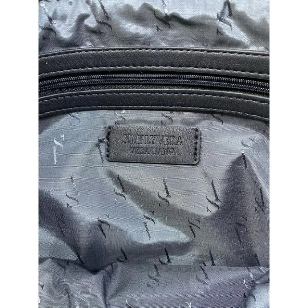 Simply Vera Vera Wang Faux Leather Shoulder Bag - Image 9