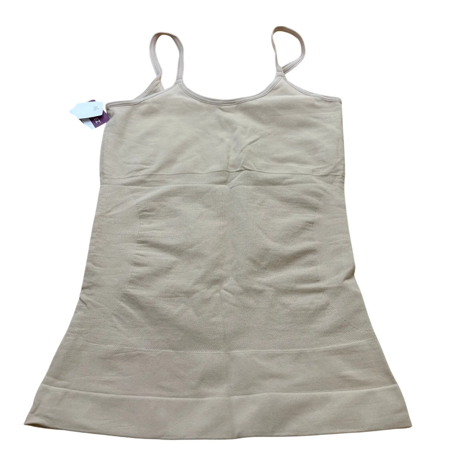 Shapermint Curveez Medium Nude Incredibly Slimming Cami Tank Top Compression Tan - Image 3