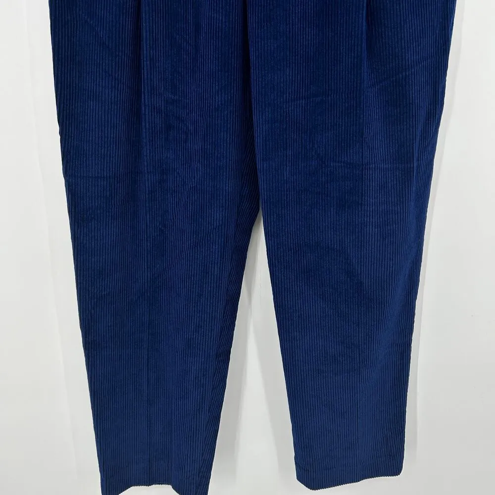 Woolrich Corduroy Pant Casual Trousers Navy Blue Size 30 Women's - Image 7