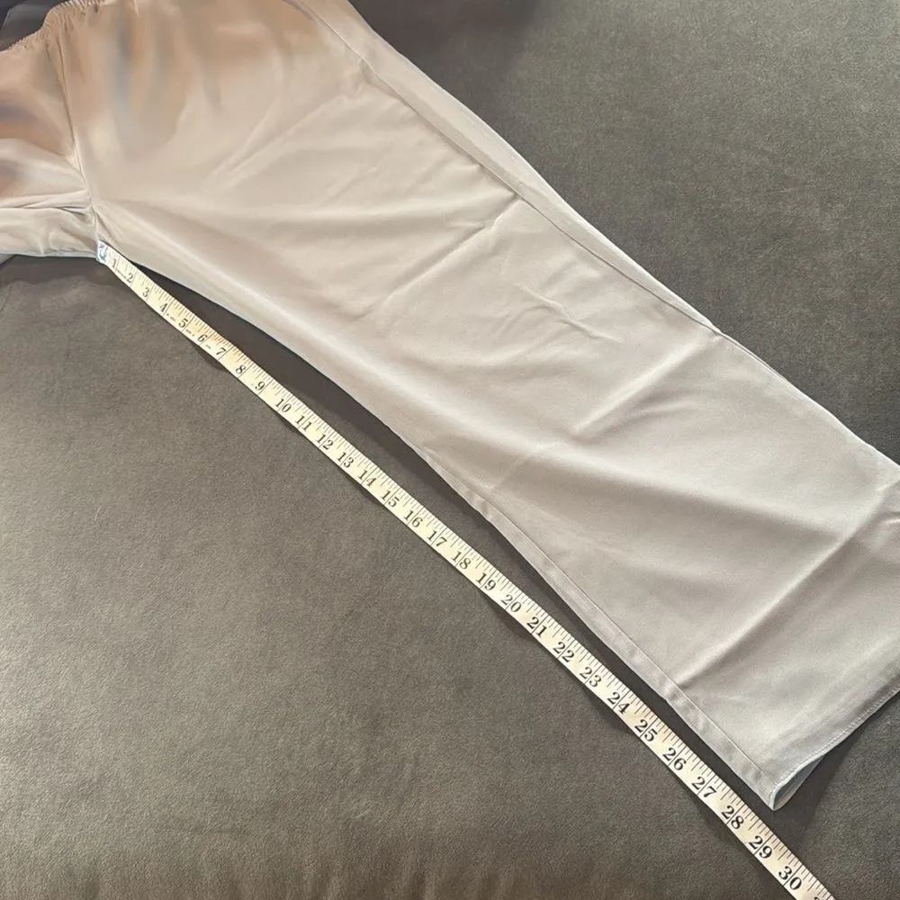 Women’s Gray 3 Piece Chiffon Formal Mother of the Bride Suit Set Size 14 NEW - Image 11