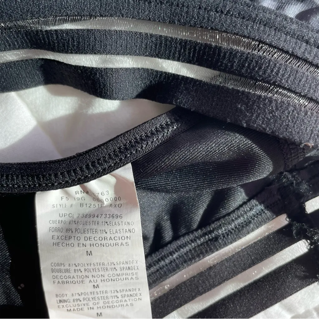 Champion Black & Grey Camouflage Absolute Workout Sports Bra - M - Image 5