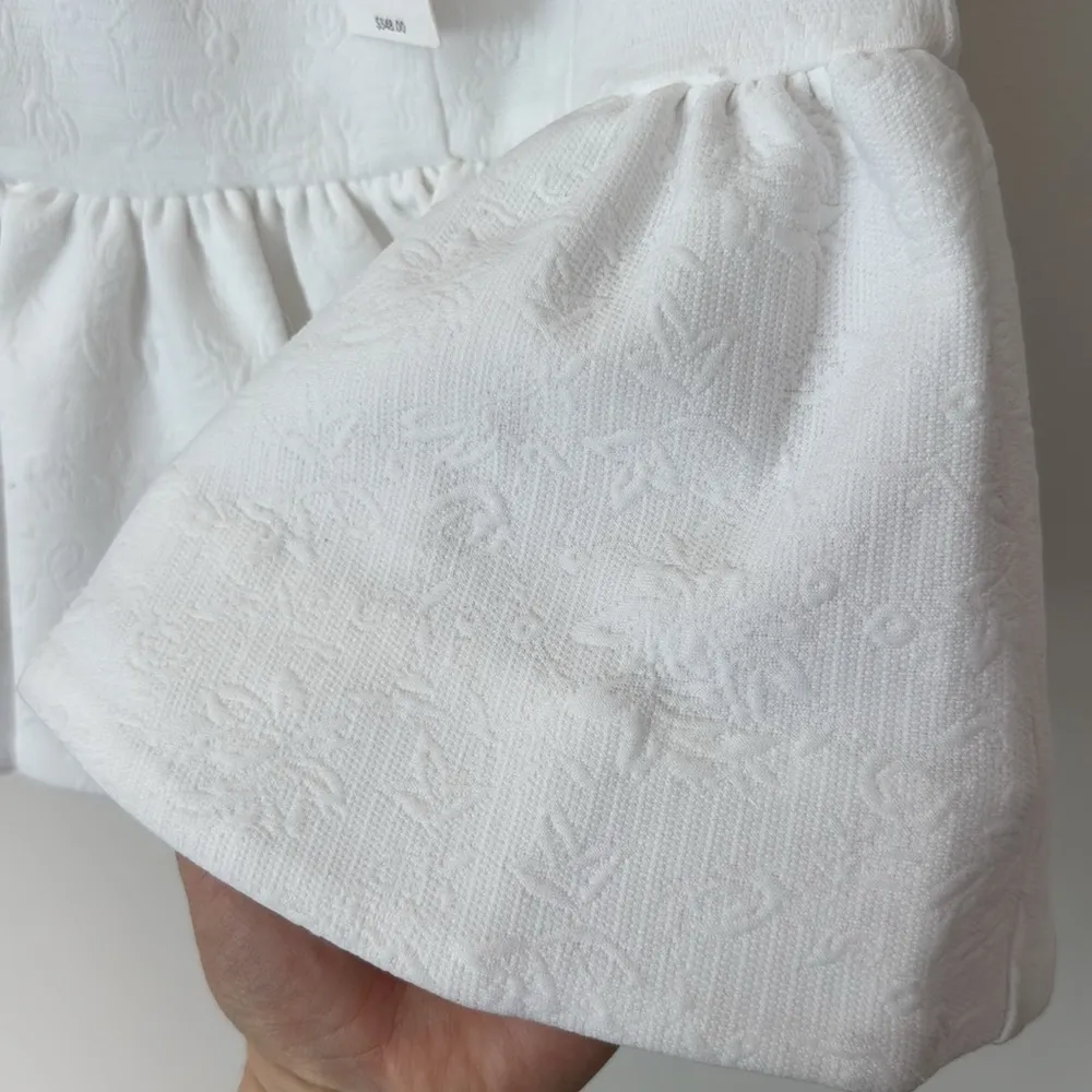 NWT Veronica Beard 6 Kemble Skirt in White - Image 5