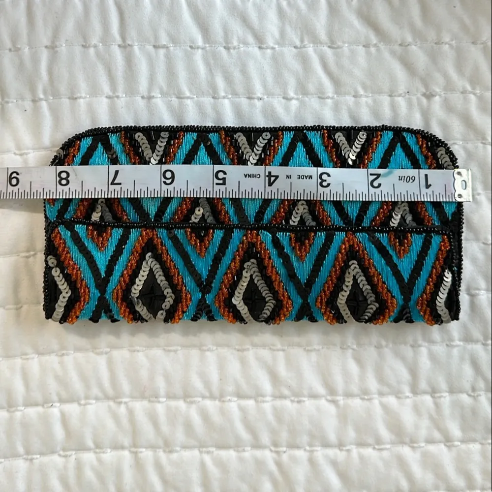K.C. Malhan Geometric Patterned Clutch - Image 3
