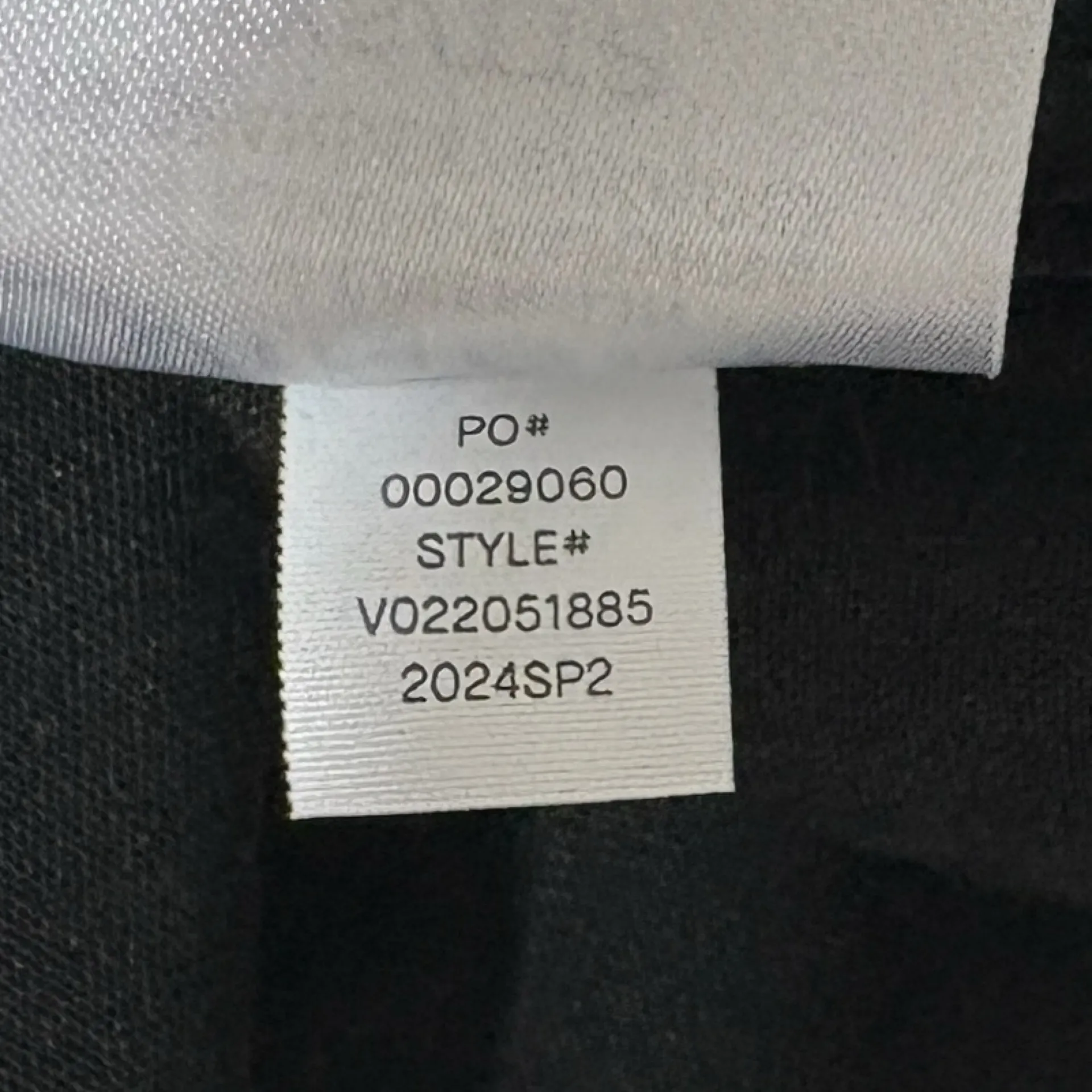 VINCE NWT $445 Relaxed V-Neck Pocketed Dress in Black XXS - Image 8