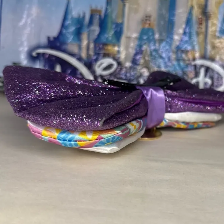 Disney parks interchangabow small world glitter interchangeable minnie ears bow - Image 5
