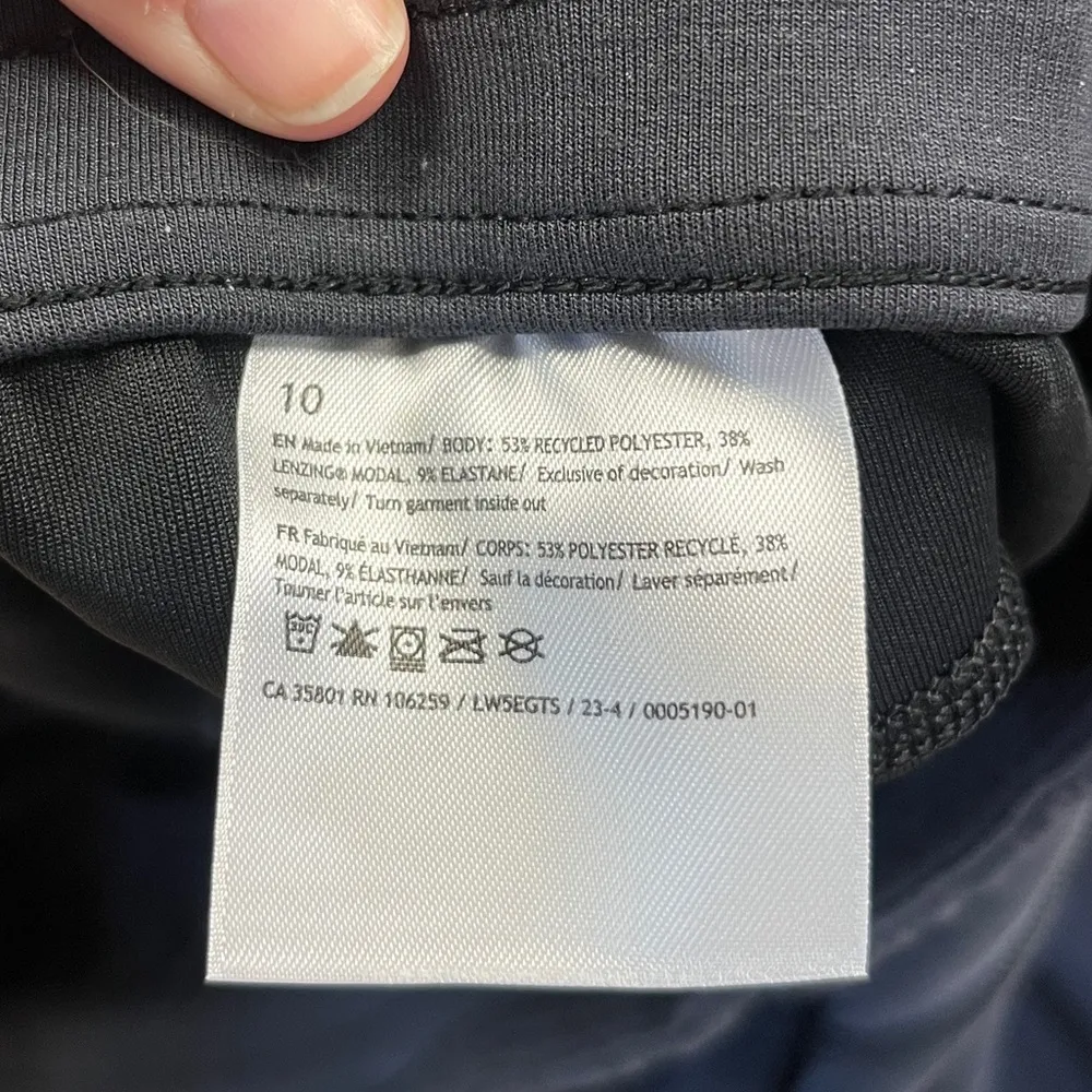 Lululemon Soft-stream High-Rise Pants Black Sz 10 - Image 10