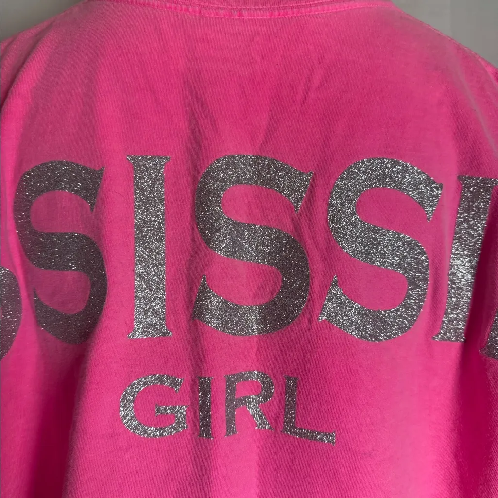 Comfort Colors Bright Pink 'Mississippi Girl' Tee Large - Image 3