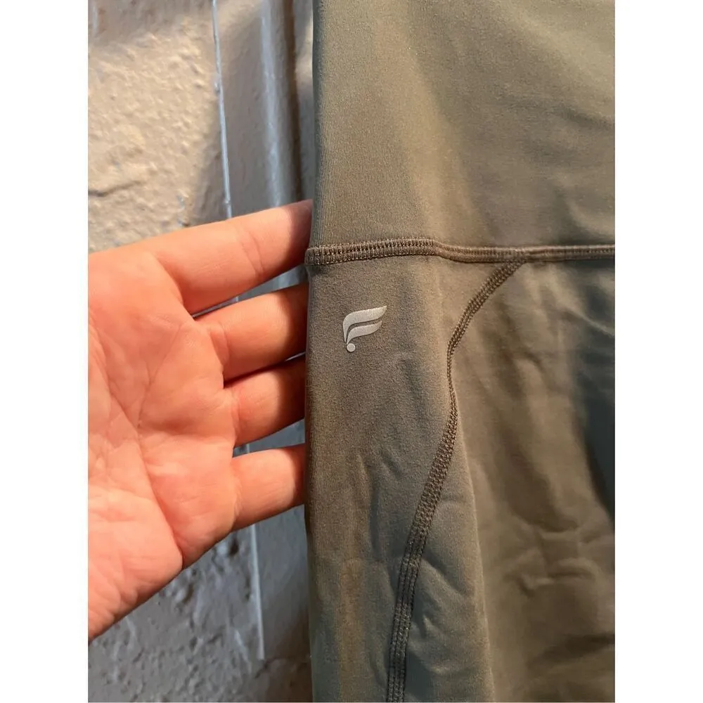 Pure Luxe By Fabletics Green Bootcut Leggings Woman’s Size Medium - Image 9