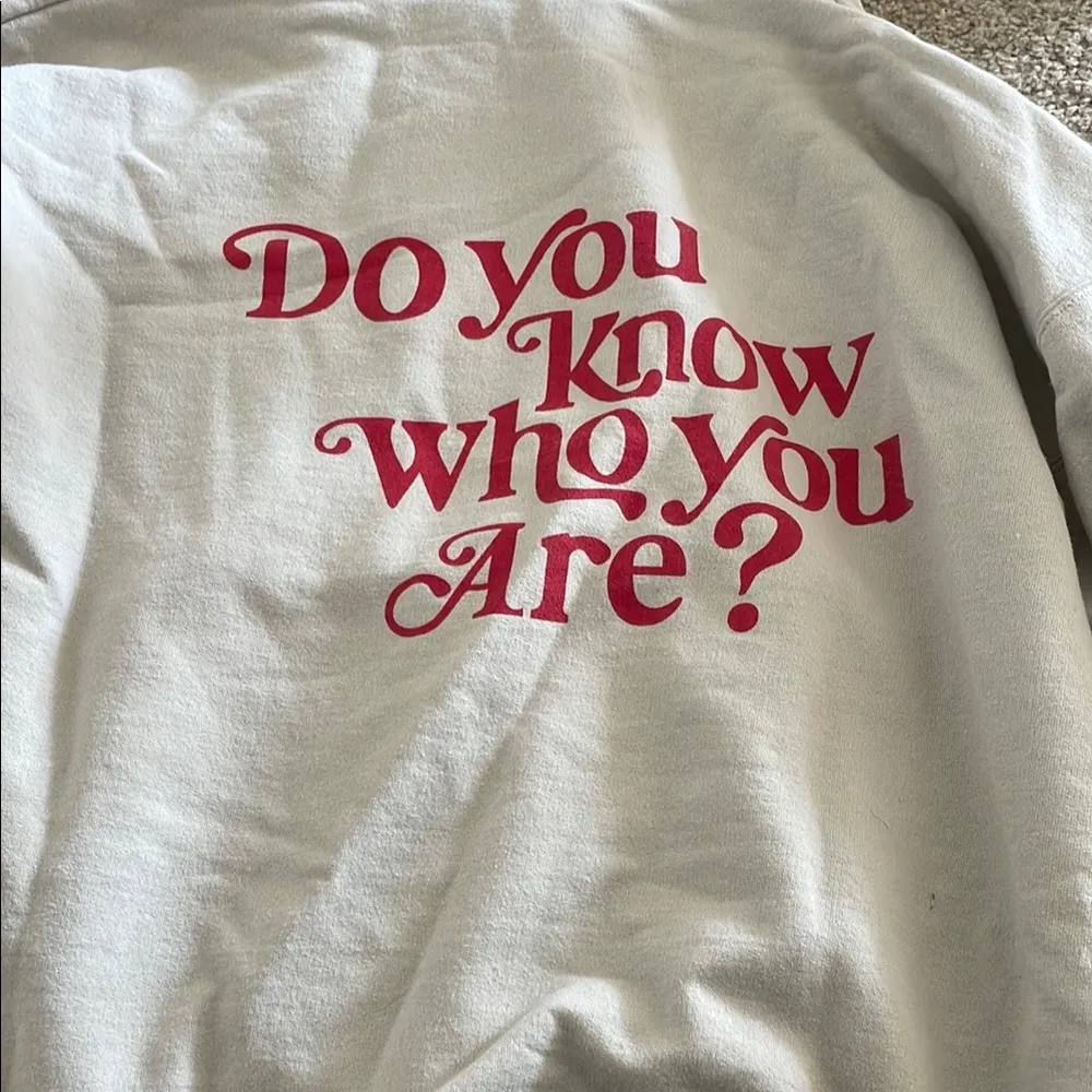 Gray Harry Styles Hoodie with Red Heart - Image 4