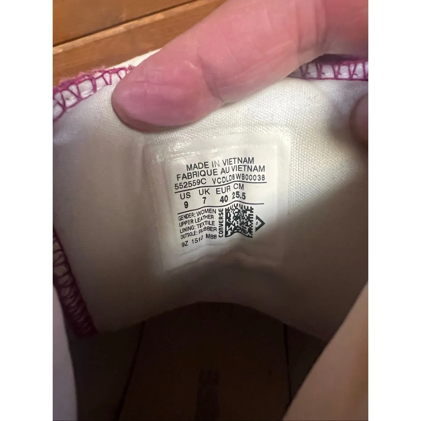 Converse Chuck Taylor All Star Brea High Top iridescent sneakers Sz 9 - Image 8