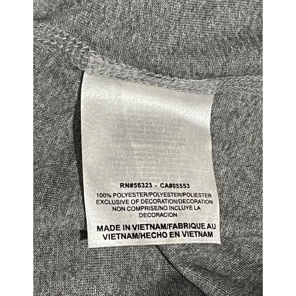 NWT Nike Dri-fit Women's Fresno State Bulldogs Short Sleeve crewneck Tee Gray M - Image 6