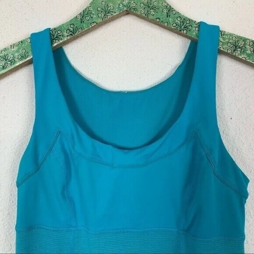 Lululemon Tank Top 6 Blue Racerback‎ Activewear Gym Yoga Athleisure - Image 2