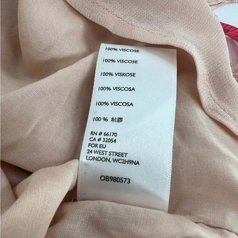 Anthropologie Maeve Velma fringe midi skirt pink sz 6p - Image 8