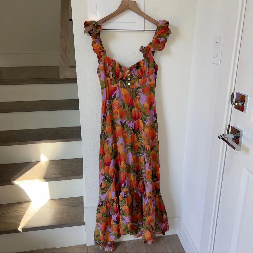 Free People Mango Macaws Maxi Dress - Image 3