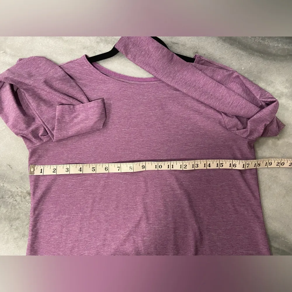 Eddie Bauer Relaxed Fit Purple Quick Dry Active Wear Long Sleeve Shirt Size M - Image 12