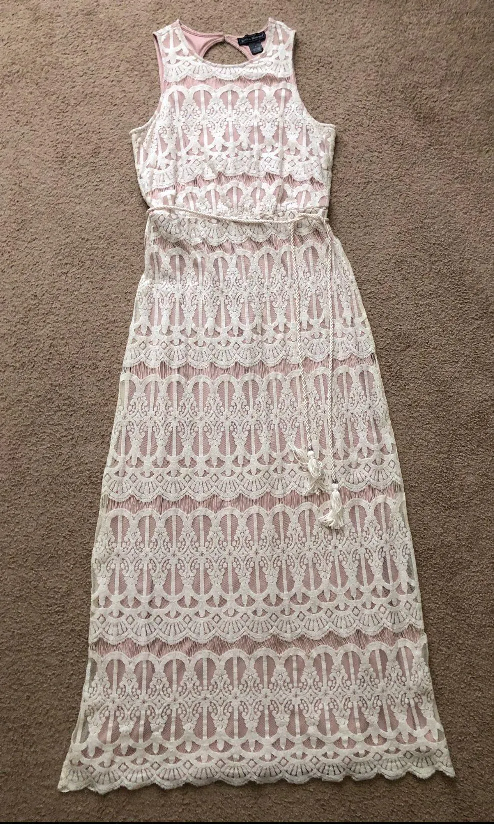 Lace Maxi Dress Size 6 - Image 3