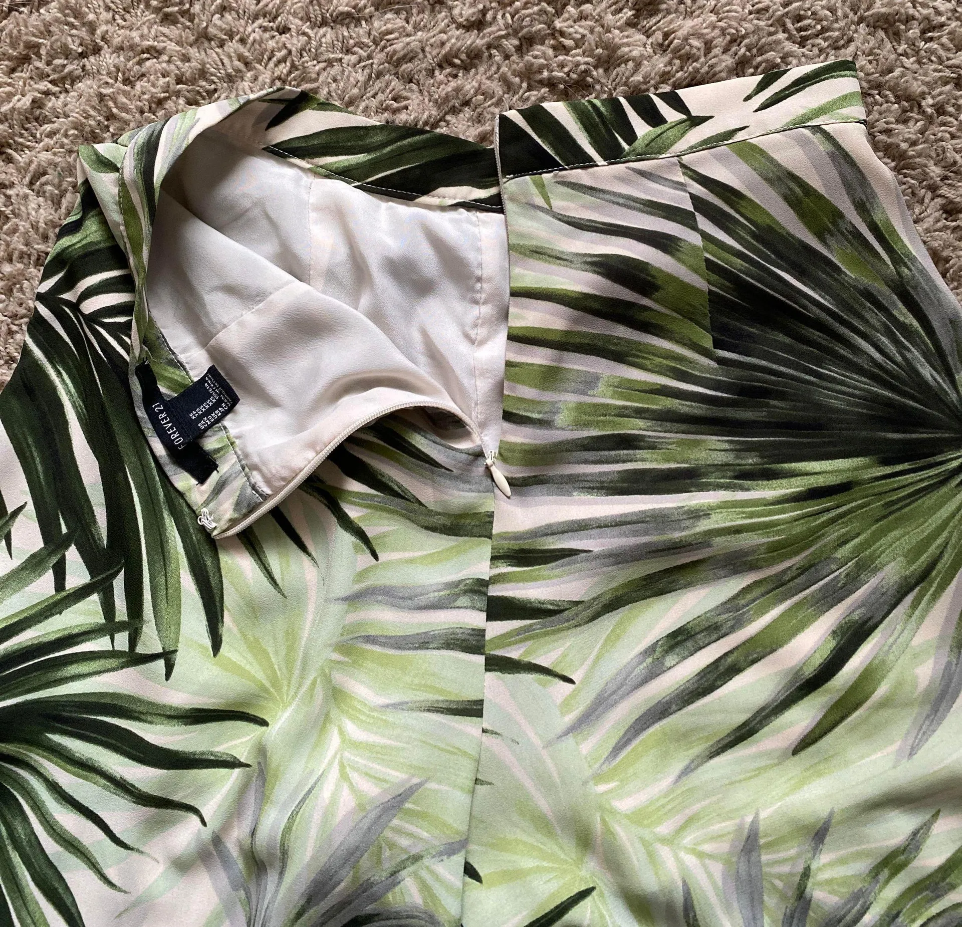 tropical wide-leg pants - Image 4