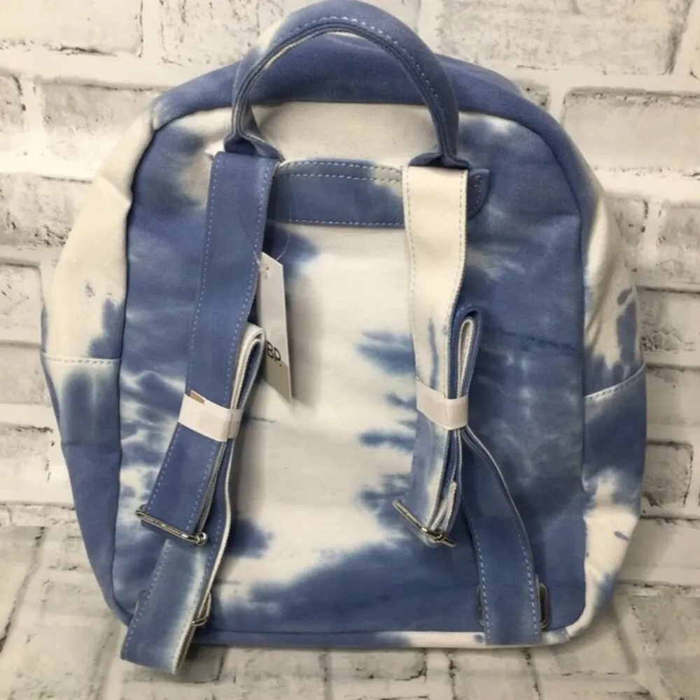 BP  canvas blue tie dye back pack new - Image 2