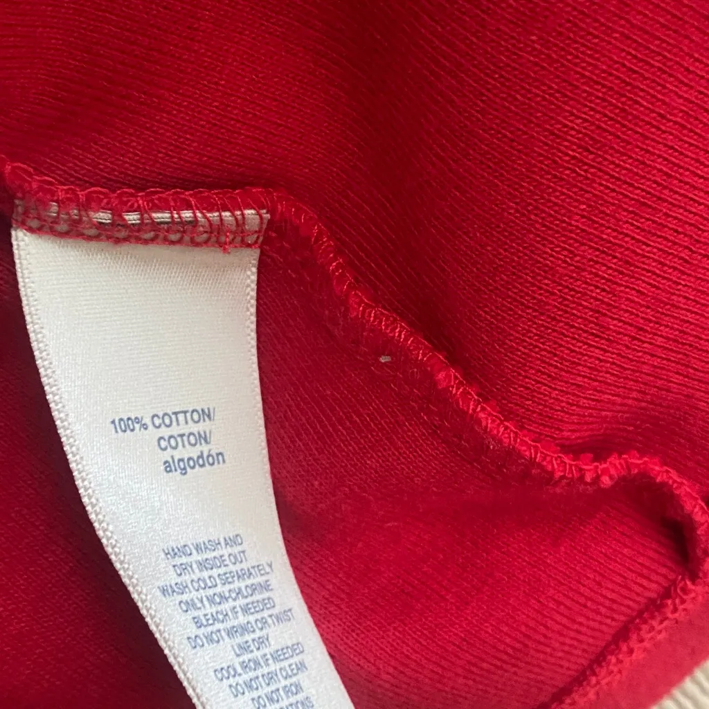 Rafaella Red Cardigan with Stud Accents - Image 3