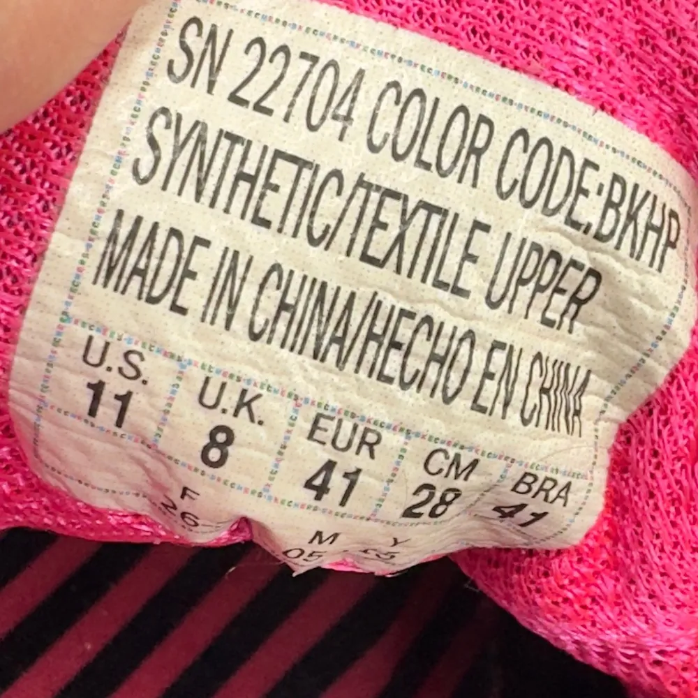 Sketchers Glider Lynx Black/Hot Pink Women’s Size 11 - Image 9