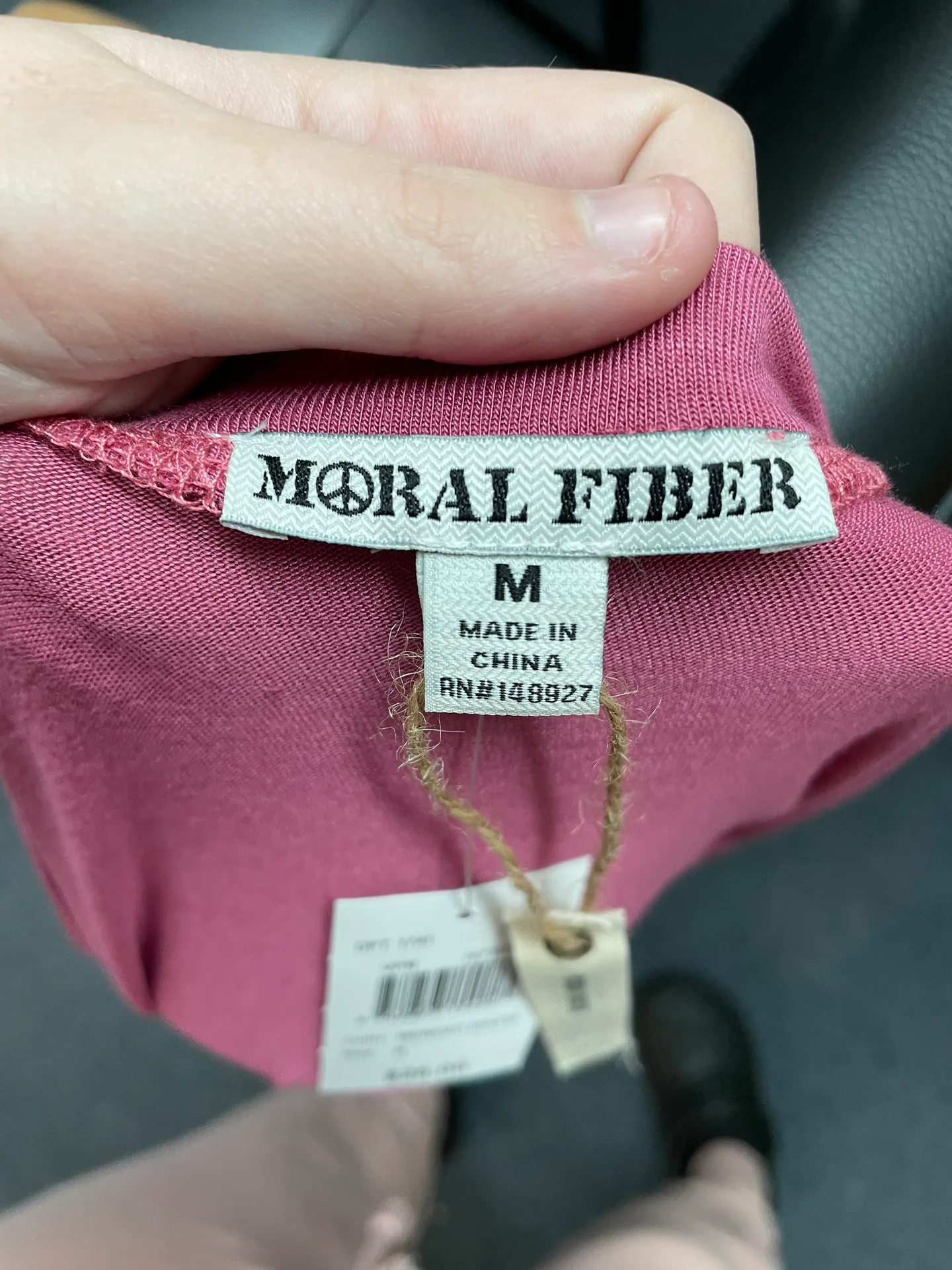 Moral Fiber NWT  Midnight Rouge Blouse - Image 4