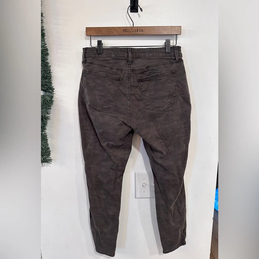 Pistola Hannah Cargo Skinny Jeans Black Camo Stretch Women’s Size 29 Punk Edgy - Image 3