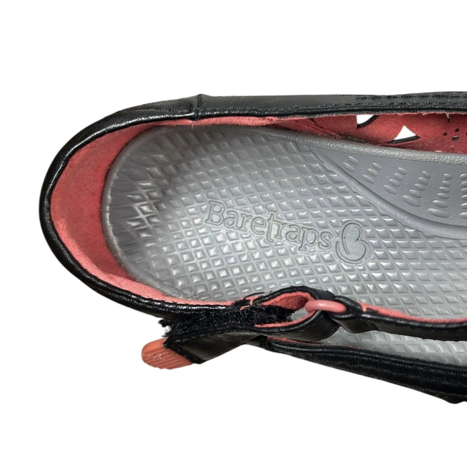 BareTraps Ferra Mary Jane Flats 8M Rebound Technology Black Comfort Shoes Laser - Image 6