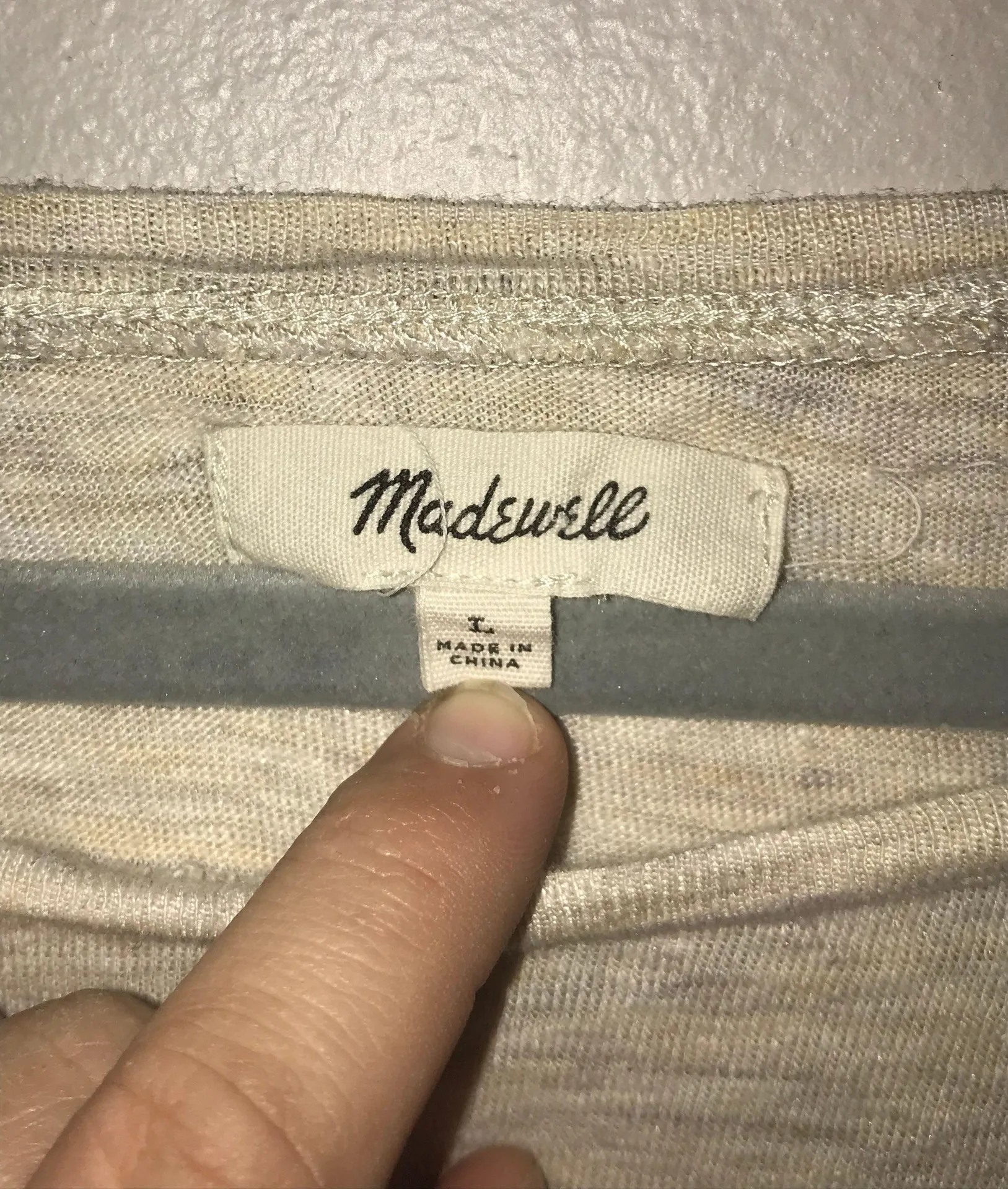 Madewell Peplum Shirt - Image 4