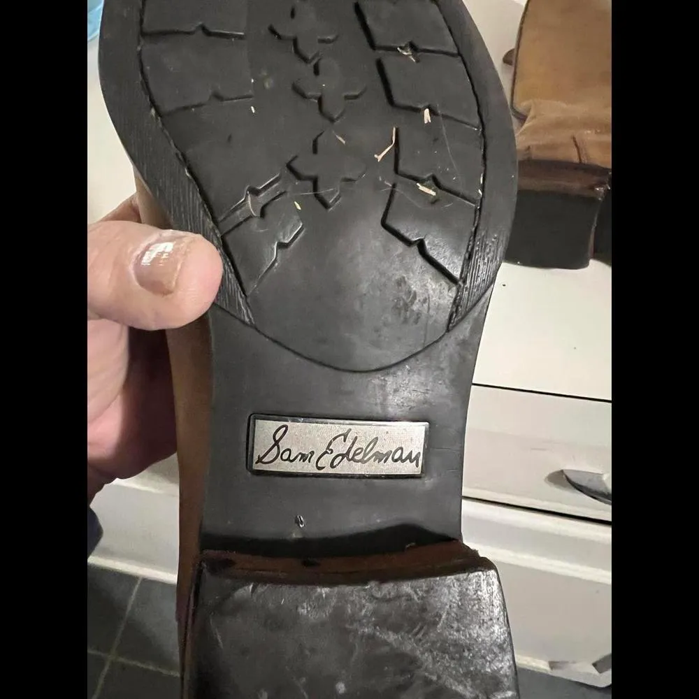 Sam Edelman  Stylish Camel Knee-High Boots size 6 - Image 9