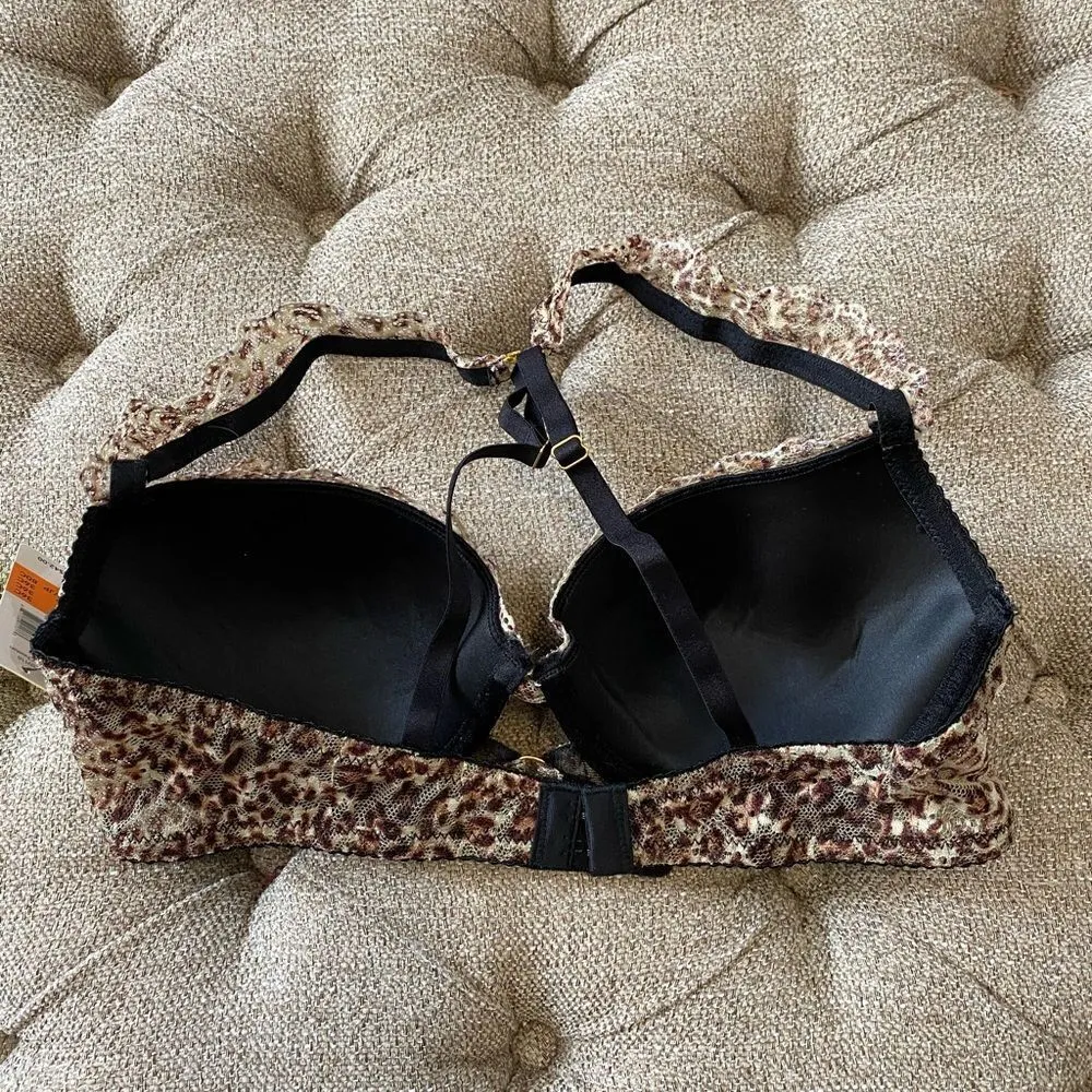 ‎Sam Edelman Adjustable Cheetah Print Bra - Image 9