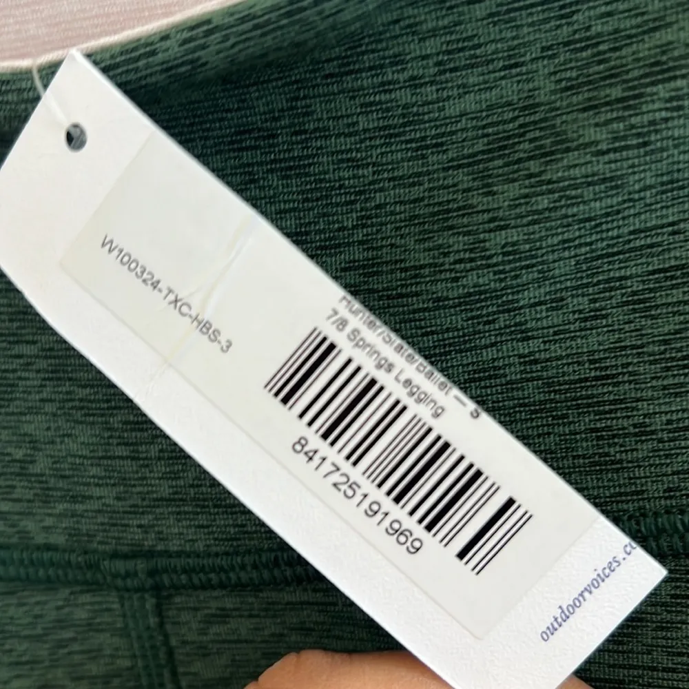 NWT Outdoor Voices 7/8 Spring Legging Active Tights Athleisure Small - Image 3