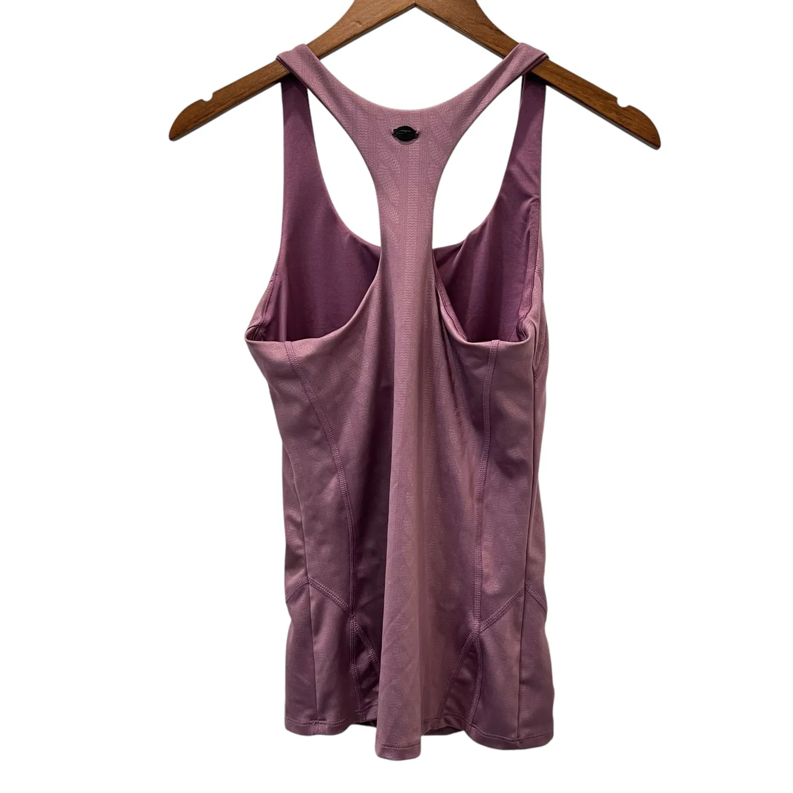 Tahari Sport Womens Racerback Activewear Sleeveless Tank Top Purple Size Medium - Image 4