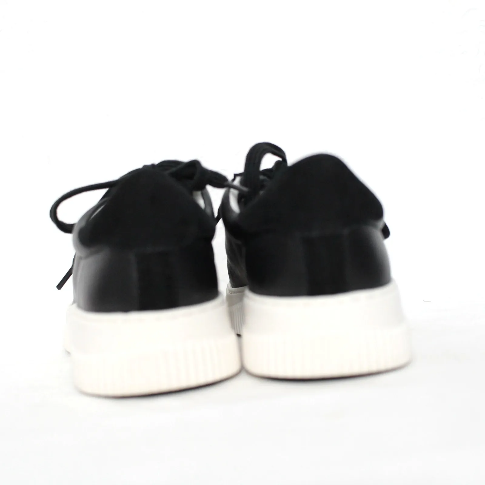 Sofft Women's Fianna Leather Sneaker Size 8.5 NIB Y2K Black - Image 4