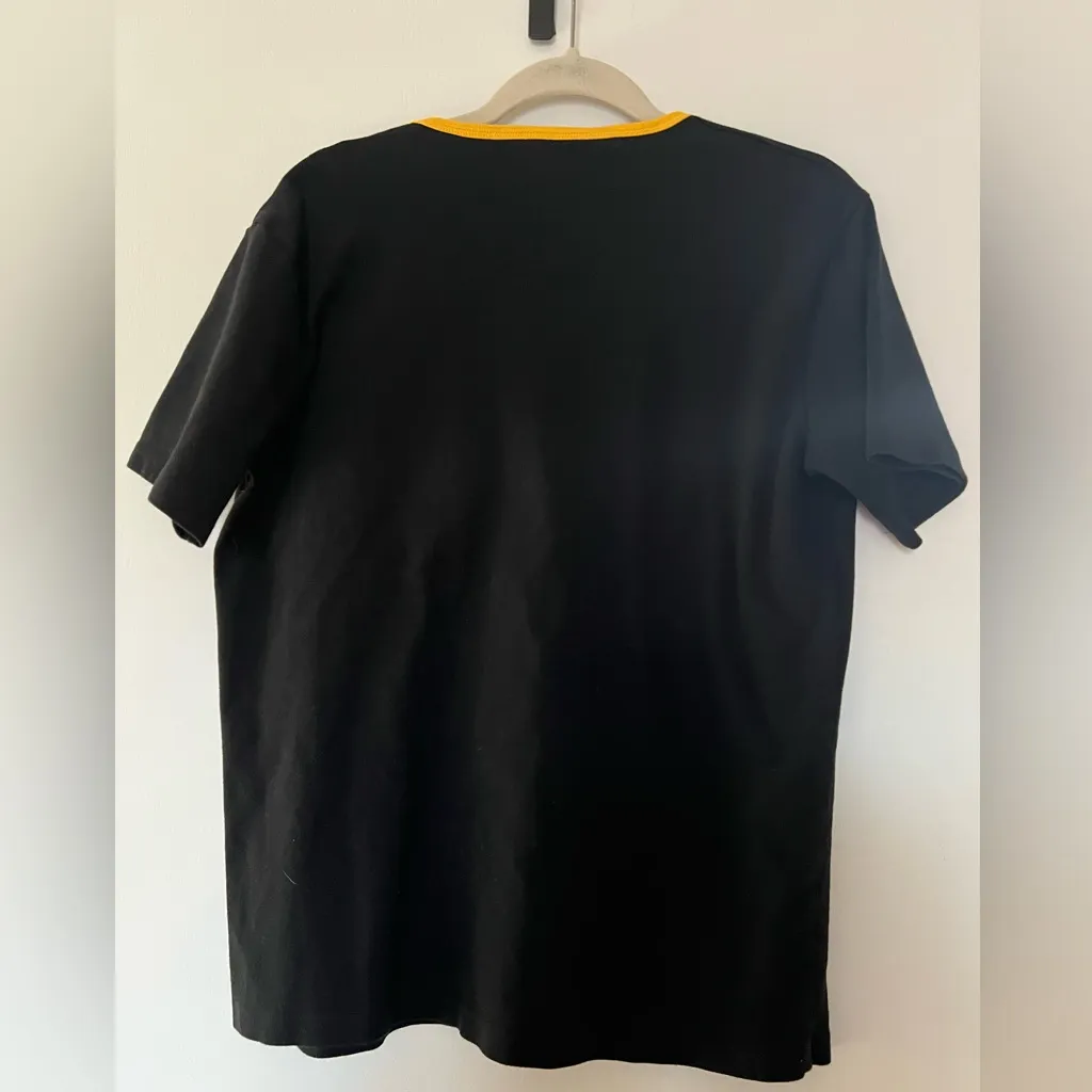 Black Graphic Florida Steeler Pirate Fam Tee with Gold and White Text Size 3X - Image 2