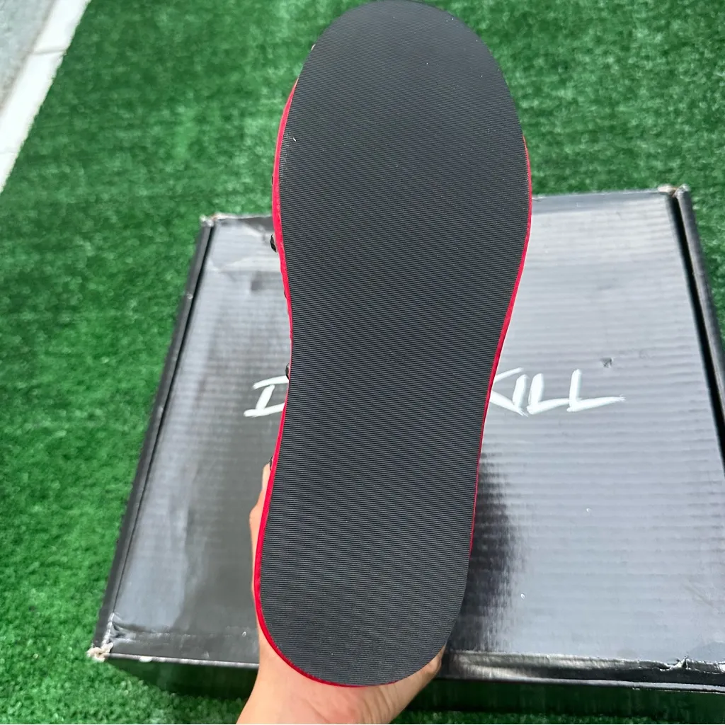 Strawberry shortcake X dolls kill FOR THE PICKING PLATFORM SNEAKERS - Image 7