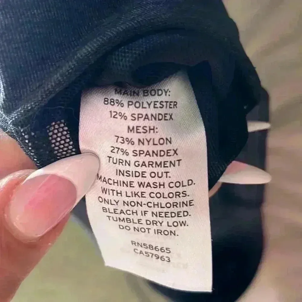 Zella Long Leggings with Mesh Leg Design‎ - Image 9