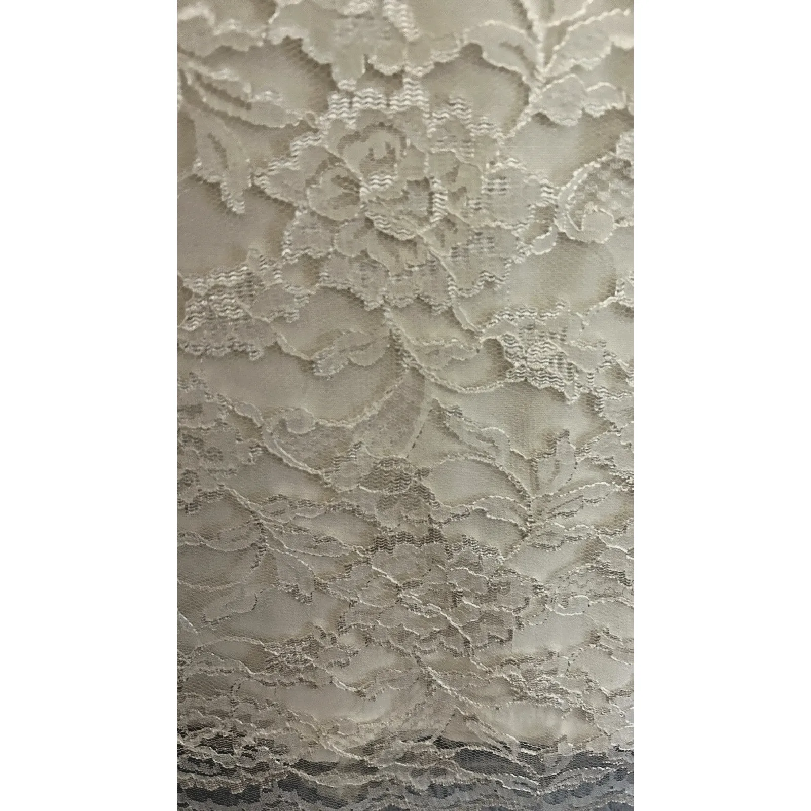 Vintage Morningside Lace Skirt SZ 16 lined USA Office Siren Coquette Wedding - Image 3