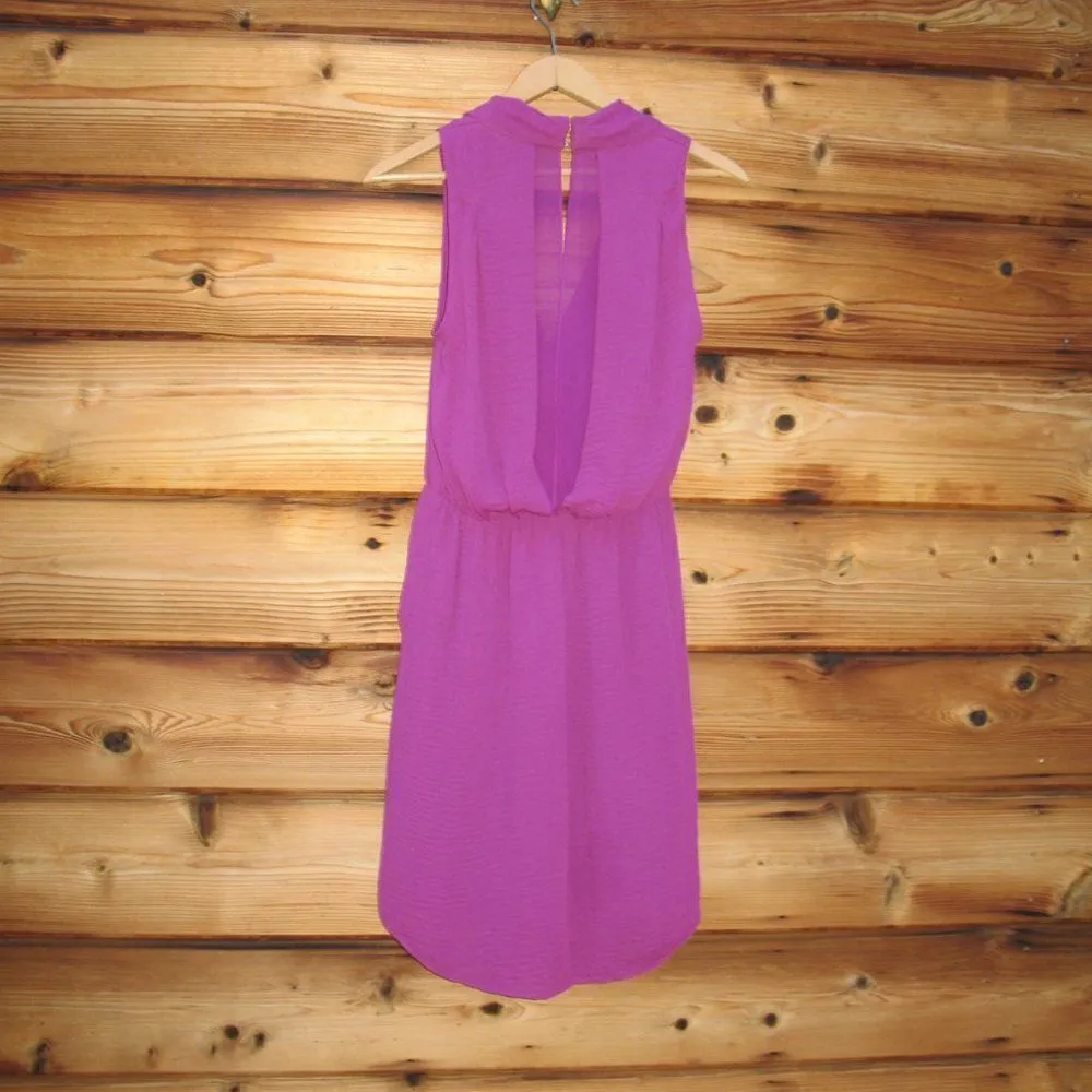 Rebecca Taylor Silk Blend Crepe Dress - Image 5