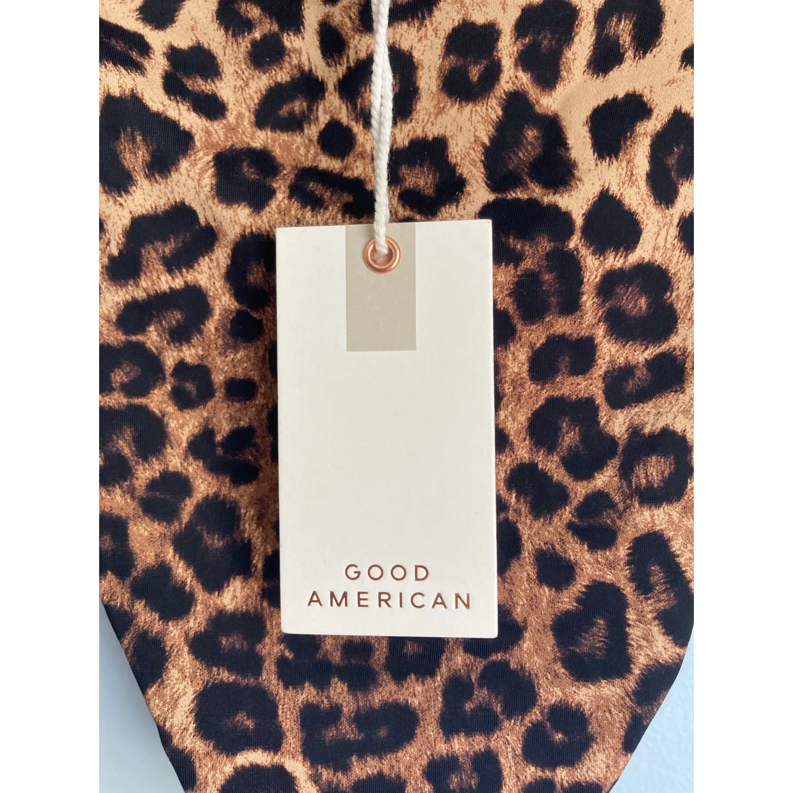 Good American Bikini Bottom Cheetah 2XL NWT - Image 4