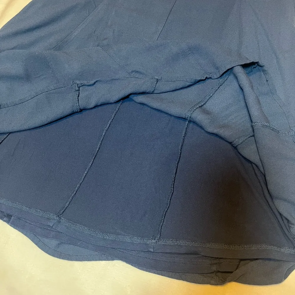 ARIAT Brand | Blue Sleeveless Embroidered A-Line Dress | Size M - Image 5