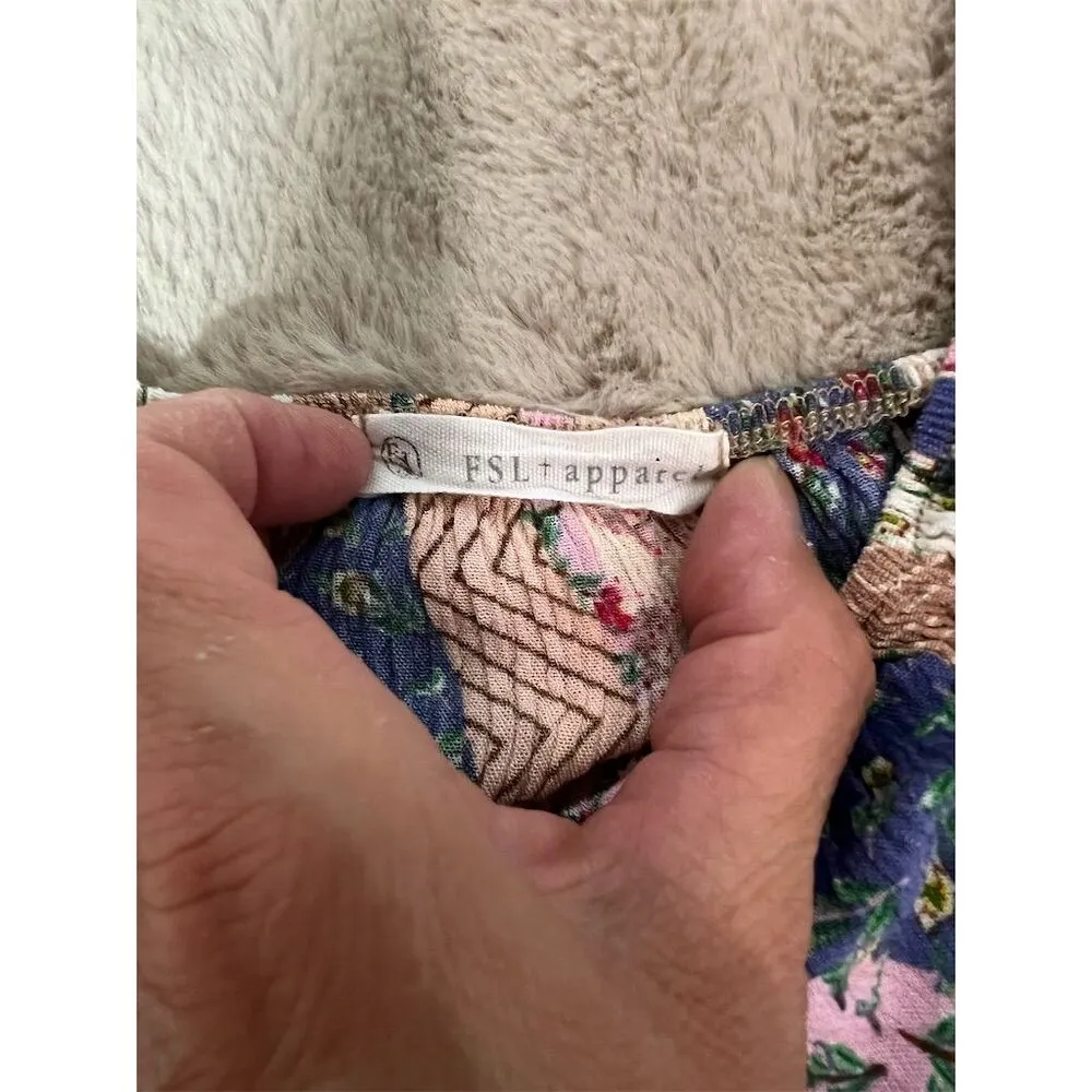 Anthropologie Women's M Bohemian Patchwork Midi Dress Multicolor - Image 3